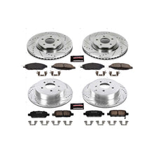 Load image into Gallery viewer, PowerStop Z23 Evolution Sport Brake Rotors + Pads Infiniti JX35 (2013) Front or Rear - Front &amp; Rear Alternate Image