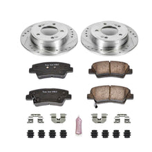 Load image into Gallery viewer, PowerStop Z23 Evolution Sport Brake Rotors + Pads Kia Forte5 EX/LX (2018) Front or Rear - Rear Alternate Image