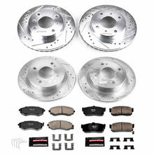 Load image into Gallery viewer, PowerStop Z23 Evolution Sport Brake Rotors + Pads Nissan Sentra w/ Rear Disc Brakes (00-01) Front or Rear - Front &amp; Rear Alternate Image