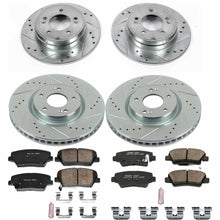 Load image into Gallery viewer, 420.47 PowerStop Z23 Evolution Sport Brake Rotors + Pads Hyundai Azera (12-17) Front or Rear - Redline360 Alternate Image