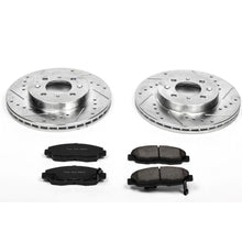 Load image into Gallery viewer, PowerStop Z23 Evolution Sport Brake Rotors Honda Civic Coupe Si EM1 (99-00) Front or Rear - Rotors + Pads / Front Alternate Image