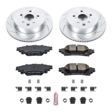 Load image into Gallery viewer, PowerStop Z23 Evolution Sport Brake Rotors + Pads Lexus IS250C Convertible (14-15) Front or Rear - Rear Alternate Image