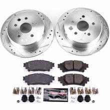 Load image into Gallery viewer, PowerStop Z23 Evolution Sport Brake Rotors + Pads Lexus IS250 F Sport Sedan AWD (14-15) Front or Rear - Rear Alternate Image