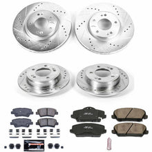 Load image into Gallery viewer, PowerStop Z23 Evolution Sport Brake Rotors + Pads Kia Forte Koup SX (14-16) Forte5 SX (14-17) Front or Rear - Front &amp; Rear Alternate Image