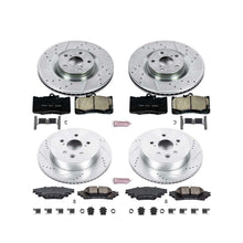 Load image into Gallery viewer, PowerStop Z23 Evolution Sport Brake Rotors + Pads Lexus IS350C (14-15) Front or Rear - Front &amp; Rear Alternate Image
