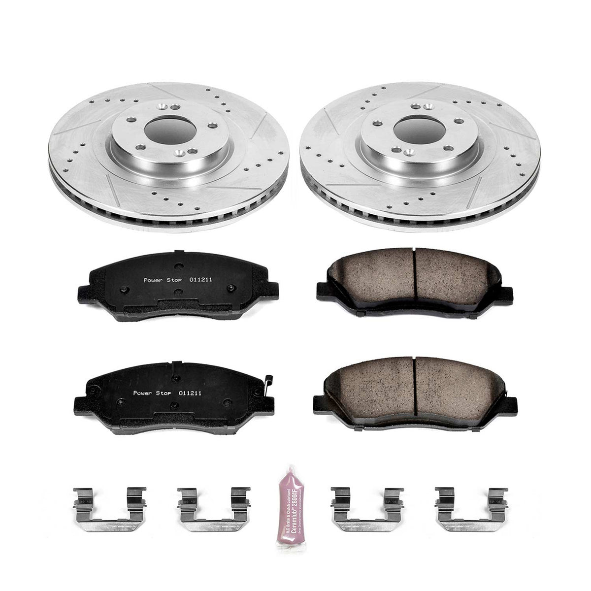 PowerStop Rotor Kit | 2013–2016 Hyundai Santa Fe (SC6950) main image 0
