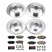 Load image into Gallery viewer, PowerStop Z23 Evolution Sport Brake Rotors Kit Honda Del Sol VTEC (93-97) Front or Rear - Rotor + Pads / Front &amp; Rear Alternate Image