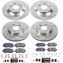 Load image into Gallery viewer, PowerStop Z23 Evolution Sport Brake Rotors + Pads Mazda CX-5 (2013-2015) Front or Rear - Front &amp; Rear Alternate Image
