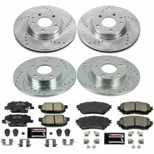 Load image into Gallery viewer, PowerStop Z23 Evolution Sport Brake Rotors + Pads Mazda 6 (2014-2015) Front or Rear - Front &amp; Rear Alternate Image
