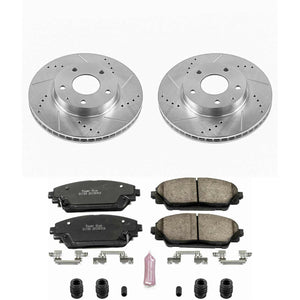 313.17 PowerStop Z23 Evolution Sport Brake Rotors + Pads Mazda CX-3 FWD (2019) Front or Rear - Redline360