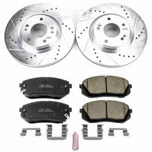 Load image into Gallery viewer, PowerStop Z23 Evolution Sport Brake Rotors + Pads Hyundai Sonata Limited 2.0T / Non-Turbo (2016) Front or Rear - Front Alternate Image