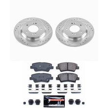 Load image into Gallery viewer, PowerStop Z23 Evolution Sport Brake Rotors + Pads Hyundai Sonata Limited (2015) Front or Rear - Rear Alternate Image