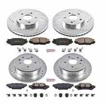 Load image into Gallery viewer, 388.24 PowerStop Z23 Evolution Sport Brake Rotors + Pads Lexus IS250 F Sport Sedan RWD (14-15) Front or Rear - Redline360 Alternate Image