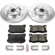 Load image into Gallery viewer, PowerStop Z23 Evolution Sport Brake Rotors + Pads Hyundai Genesis Sedan V6 (15-17) Front or Rear - Front Alternate Image