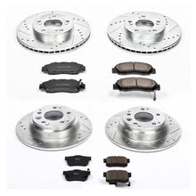 Load image into Gallery viewer, 170.67 PowerStop Z23 Evolution Sport Brake Rotors + Pads Honda Odyssey (95-98) Front or Rear - Redline360 Alternate Image
