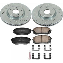Load image into Gallery viewer, PowerStop Z23 Evolution Sport Brake Rotors + Pads Kia Forte Koup/Sedan 2.4L [300mm Front Rotors]( 10-14) Front or Rear - Front Alternate Image