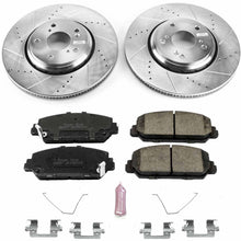 Load image into Gallery viewer, PowerStop Z23 Evolution Sport Brake Rotors + Pads Honda Accord Coupe Touring / Sedan Sport, Touring (16-17) Front or Rear - Front Alternate Image