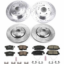 Load image into Gallery viewer, PowerStop Z23 Evolution Sport Brake Rotors + Pads Honda Accord Coupe Touring / Sedan Sport, Touring (16-17) Front or Rear - Front &amp; Rear Alternate Image