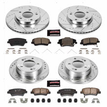 Load image into Gallery viewer, PowerStop Z23 Evolution Sport Brake Rotors + Pads Hyundai Elantra 2.0L w/ Rear Disc (17-19) Front or Rear - Front &amp; Rear Alternate Image