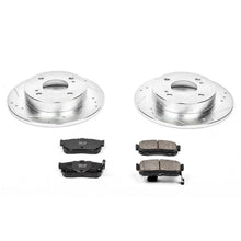 Load image into Gallery viewer, PowerStop Z23 Evolution Sport Brake Rotors + Pads Nissan Sentra w/ Rear Disc Brakes (00-01) Front or Rear - Rear Alternate Image