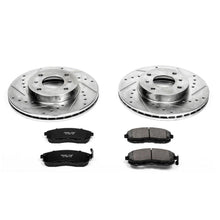 Load image into Gallery viewer, PowerStop Z23 Evolution Sport Brake Rotors + Pads Nissan Sentra w/ Rear Disc Brakes (00-01) Front or Rear - Front &amp; Rear Alternate Image