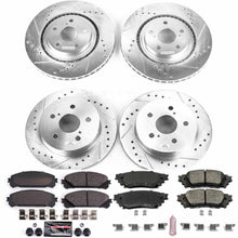 Load image into Gallery viewer, PowerStop Z23 Evolution Sport Brake Rotors + Pads Lexus NX200t/NX300h (15-19) Front or Rear - Front &amp; Rear Alternate Image