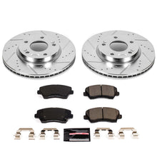 Load image into Gallery viewer, PowerStop Z23 Evolution Sport Brake Rotors + Pads Hyundai Veloster 2.0L (19-20) Front or Rear - Front Alternate Image
