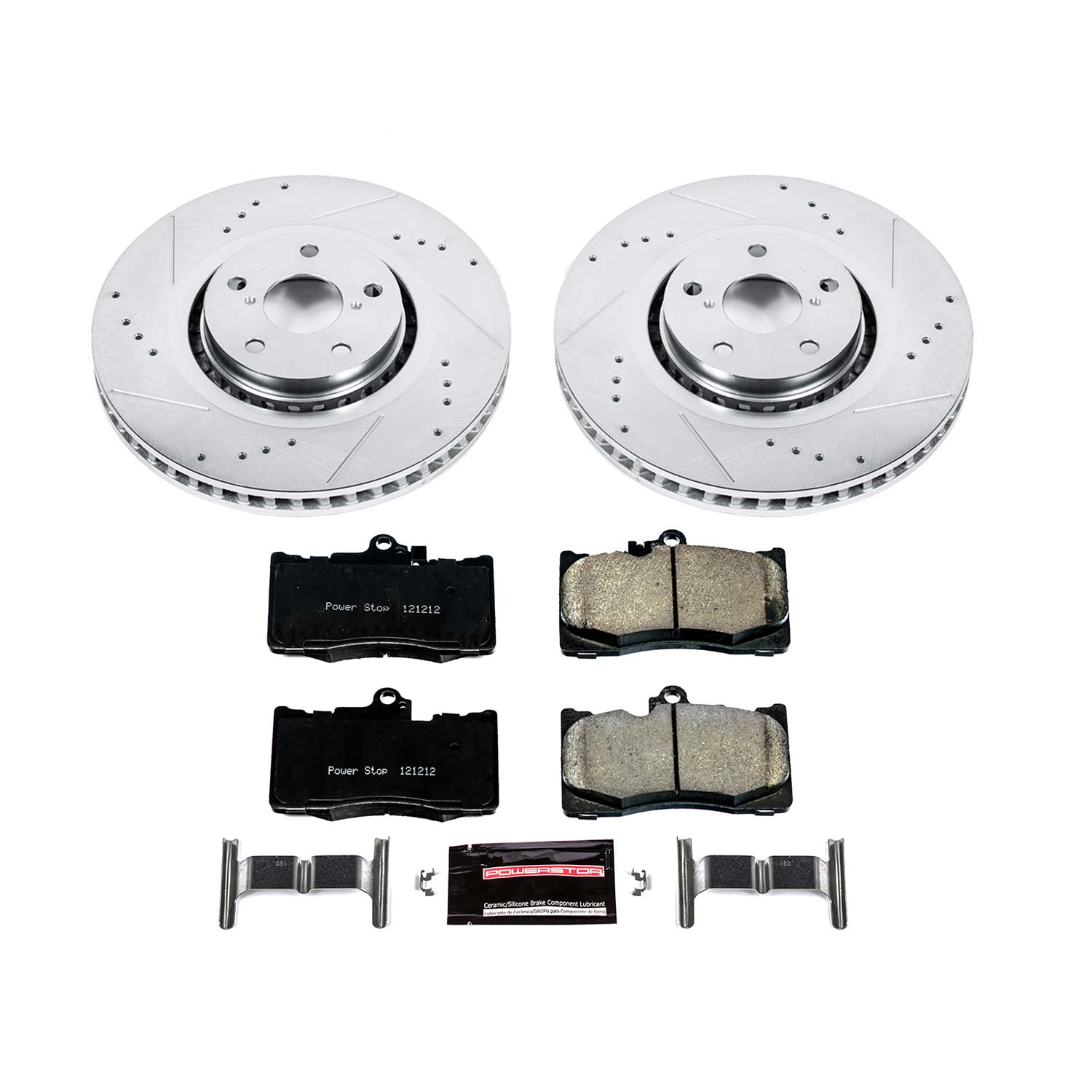 PowerStop Z23 Evolution Sport Brake Rotors + Pads & Calipers Lexus