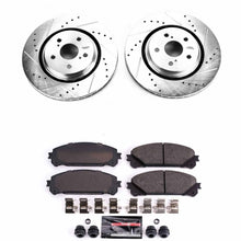 Load image into Gallery viewer, PowerStop Z23 Evolution Sport Brake Rotors + Pads Lexus RX450h (16-19) RX450hl (18-19) Front or Rear - Front Alternate Image