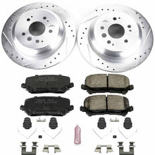 Load image into Gallery viewer, PowerStop Z23 Evolution Sport Brake Rotors Kit Honda Pilot (16-20) Front or Rear - Rotor + Pads / Rear Alternate Image