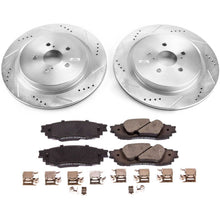 Load image into Gallery viewer, PowerStop Z23 Evolution Sport Brake Rotors + Pads Lexus RX450h (16-19) RX450hl (18-19) Front or Rear - Rear Alternate Image
