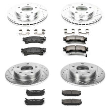 Load image into Gallery viewer, 286.14 PowerStop Z23 Evolution Sport Brake Rotors + Pads Mazda 626 (93-97) Front or Rear - Redline360 Alternate Image