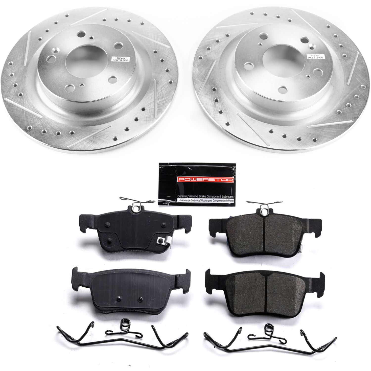 PowerStop Brake Rotors + Pads Honda Civic Type-R (17-21) Z23 Evolution