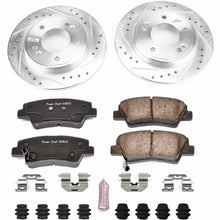 Load image into Gallery viewer, PowerStop Z23 Evolution Sport Brake Rotors + Pads Hyundai Ioniq (2017) Front or Rear - Rear Alternate Image