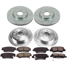 Load image into Gallery viewer, 498.61 PowerStop Z23 Evolution Sport Brake Rotors + Pads Kia Stinger 4 Cyl. (18-20) Front or Rear - Redline360 Alternate Image