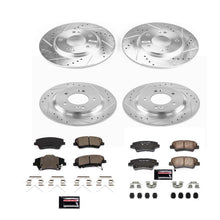 Load image into Gallery viewer, PowerStop Z23 Evolution Sport Brake Rotors + Pads Kia Niro Plug-In Hybrid (17-19) Front or Rear - Front &amp; Rear Alternate Image