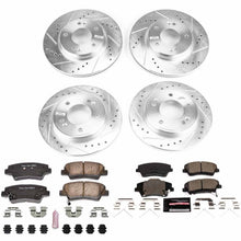 Load image into Gallery viewer, PowerStop Z23 Evolution Sport Brake Rotors + Pads Hyundai Ioniq (2017) Front or Rear - Front &amp; Rear Alternate Image