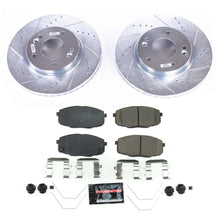Load image into Gallery viewer, PowerStop Z23 Evolution Sport Brake Rotors + Pads Kia Soul Non-Turbo (2017-2019) Front or Rear - Front Alternate Image