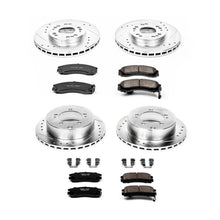Load image into Gallery viewer, PowerStop Z23 Evolution Sport Brake Kits Mitsubishi Diamante Sedan (1992-1996) Front or Rear - Front &amp; Rear Alternate Image