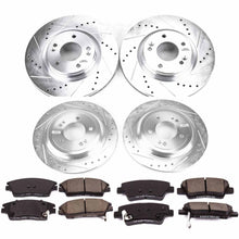 Load image into Gallery viewer, PowerStop Z23 Evolution Sport Brake Rotors + Pads Hyundai Tucson (2019) Front or Rear - Front &amp; Rear Alternate Image