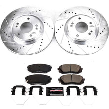 Load image into Gallery viewer, PowerStop Z23 Evolution Sport Brake Rotors + Pads Hyundai Veloster 1.6L (19-20) Front or Rear - Front Alternate Image
