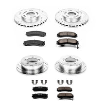 Load image into Gallery viewer, PowerStop Z23 Evolution Sport Brake Kits Mitsubishi Galant [MFG Before 5/00] (99-00) Front or Rear - Rotors + Pads / Front &amp; Rear Alternate Image