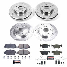 Load image into Gallery viewer, PowerStop Z23 Evolution Sport Brake Rotors + Pads Honda Accord EX-L 1.5L / EX / LX (18-20) Front or Rear - Front &amp; Rear Alternate Image