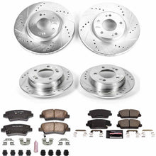 Load image into Gallery viewer, 421.47 PowerStop Z23 Evolution Sport Brake Rotors + Pads Kia Optima Limited (14-15) Front or Rear - Redline360 Alternate Image