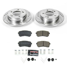 Load image into Gallery viewer, PowerStop Z23 Evolution Sport Brake Rotors + Pads Hyundai Kona SE/SEL FWD (18-20) Front or Rear - Rear Alternate Image