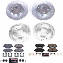 Load image into Gallery viewer, PowerStop Z23 Evolution Sport Brake Rotors + Pads Hyundai Veloster 2.0L (19-20) Front or Rear - Front &amp; Rear Alternate Image