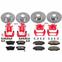 Load image into Gallery viewer, PowerStop Z23 Evolution Sport Brake Rotors + Pads Honda Accord Sedan/Coupe 4 Cyl. [Rear Disc] (03-07) Front or Rear - Front &amp; Rear Alternate Image
