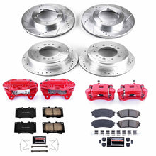 Load image into Gallery viewer, PowerStop Z23 Evolution Sport Brake Rotors + Pads + Calipers Toyota Land Cruiser (03-07) Front or Rear - Front &amp; Rear Alternate Image