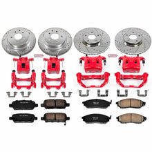 Load image into Gallery viewer, PowerStop Z23 Evolution Sport Brake Rotors + Pads + Caliper Infiniti G37 RWD / G37X AWD Sedan (09-13) Front or Rear - Front &amp; Rear Alternate Image