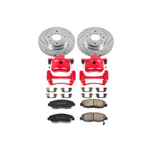 Load image into Gallery viewer, PowerStop Z23 Evolution Sport Brake Rotors + Pads Honda Accord Coupe 4 Cyl. (98-02) Front or Rear - Front Alternate Image